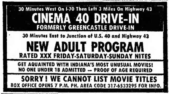 Cinema 40 Drive-In - Old Articles And Ads From Ron Gross (newer photo)